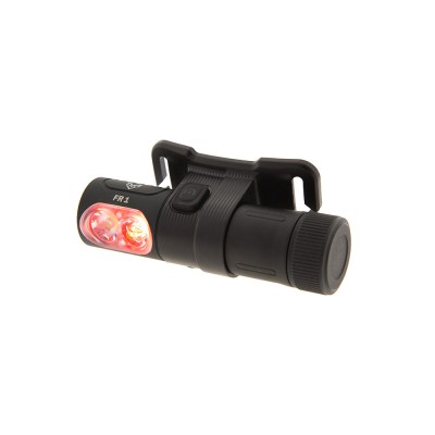 LINTERNA FRONTAL BAT-FR1 REC. 400 LUM. + LED ROJO