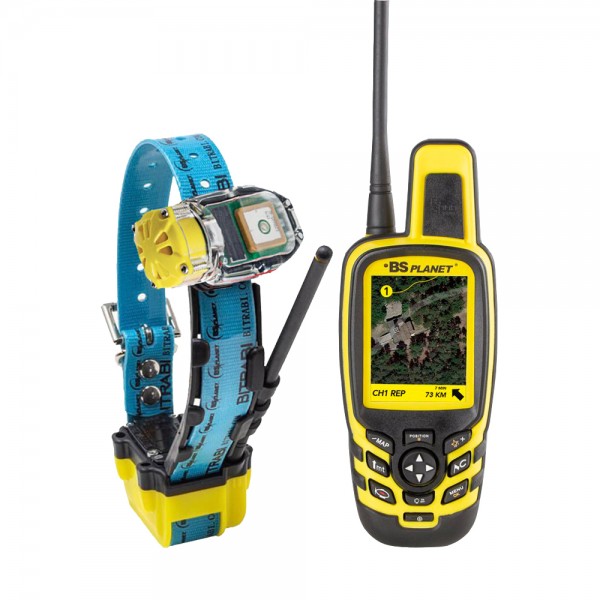 Collar Radio + GPS + Beeper para perros de caza Mito 5100 + Mando localizador BS3000 Open Map Unico BITRABI COMBI