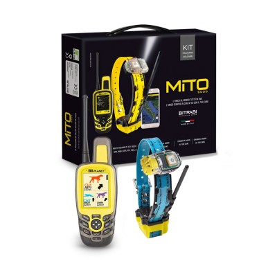 Collar GPS Mito 5100 + Mando localizador BS3003 Evomap Elite BITRABI COMBI Especial perros de muestra