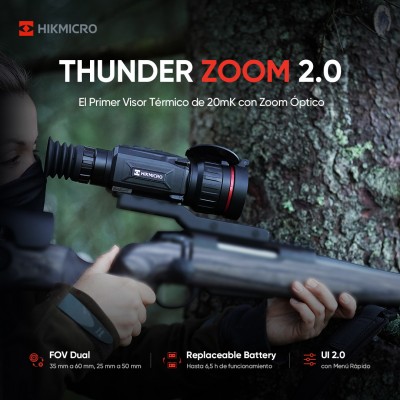 Visor térmico Thunder Zoom TH50Z 2.0 HIKMICRO