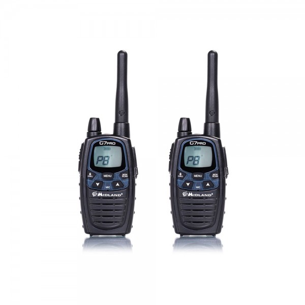 Walkie Talkies G7E PRO Casal PMR446 Midland