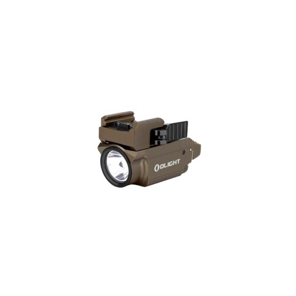 Lanterna de arma BALDR Mini 600 lum. com ponteiro Olight | Deserto Colorido