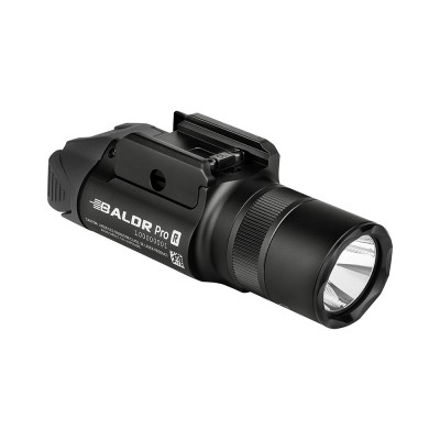 Linterna LED para arma corta con puntero verde Baldr Pro R 1.350 lúmenes Olight