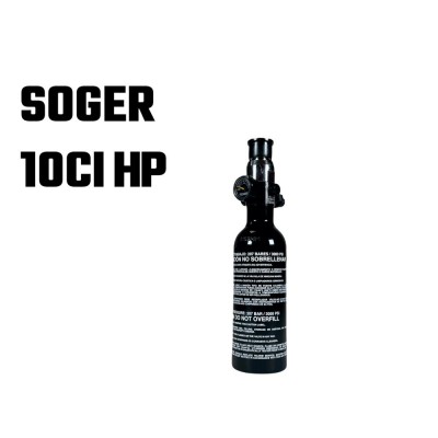 Botija HPA 3000PSI 0.16L (10CI) + Reg HP (Certificação PI - CE) [Soger]