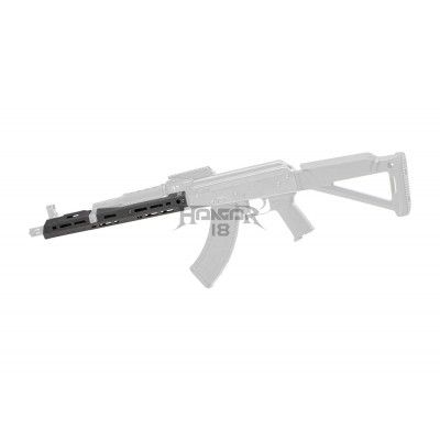 Protetor de mão longo e liso AK47 M-LOK [Clawgear]