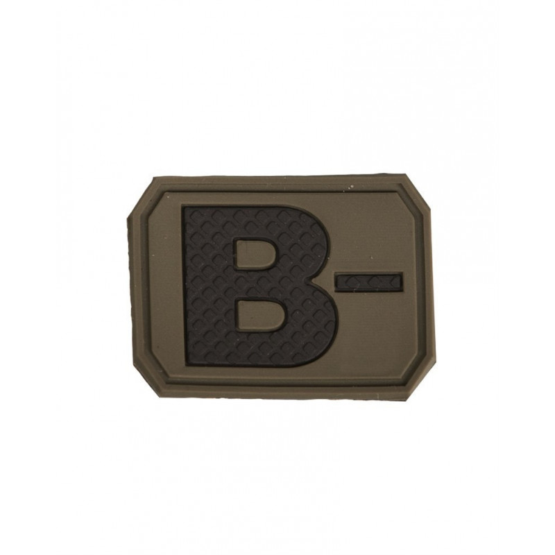 Patch PVC A Negative Olive