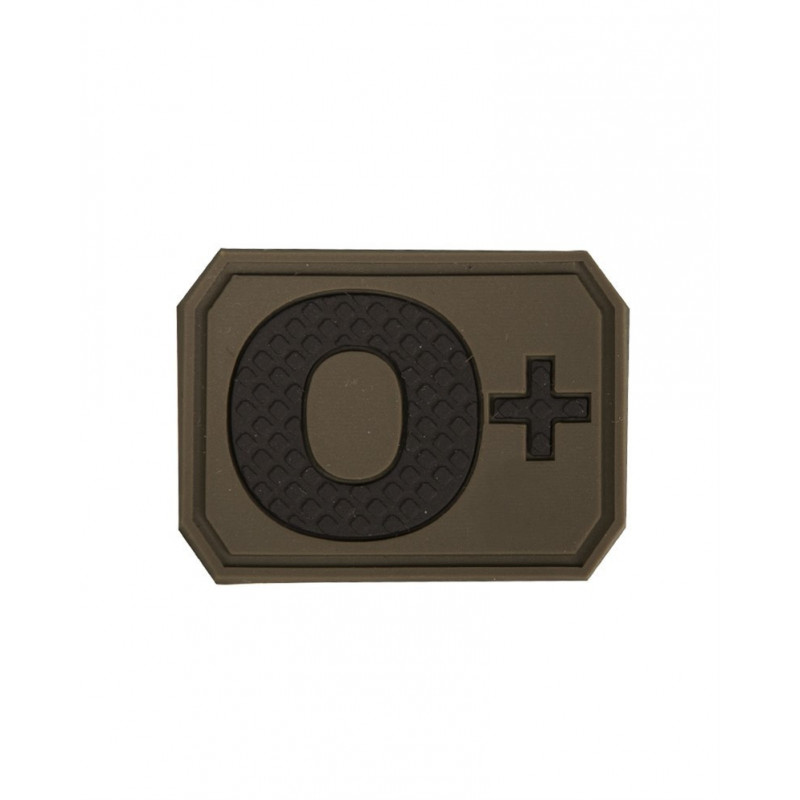 Patch PVC O Positive Olive