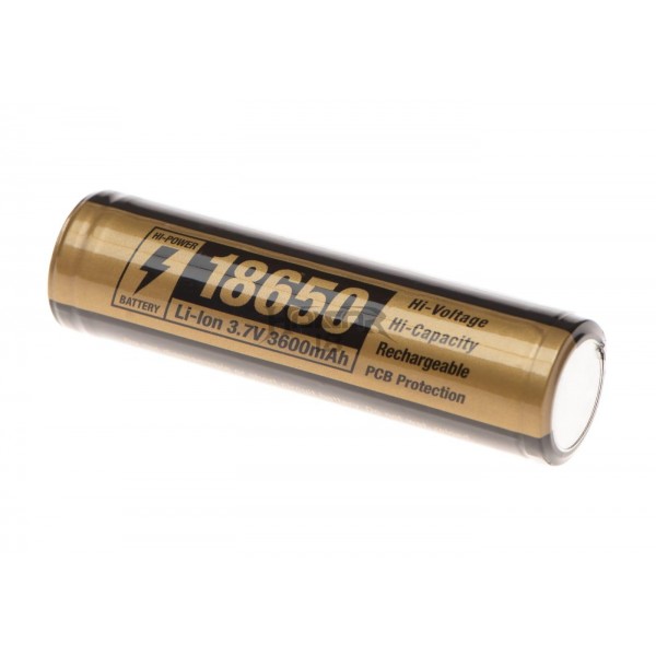 18650 Battery 3.7V 3600mAh [Clawgear]