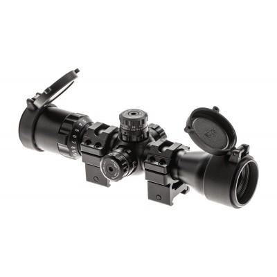 BugBuster 3-12X32 Scope Side AO Mil-Dot With QD Rings