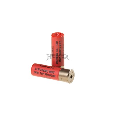 Shotgun Shells 2pcs 30rds Red