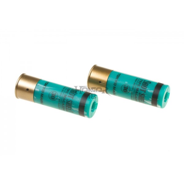 Cartuchos de espingarda 2 peças 30rds verde [Tokyo Marui]