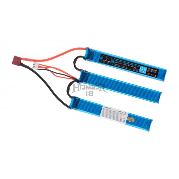 Lipo 11.1V 2000mAh 25C Split Tipo T-Plug [Nimrod]