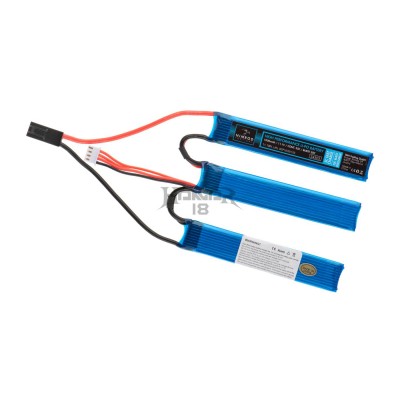 Lipo 11.1V 1000mAh 25C Split Type