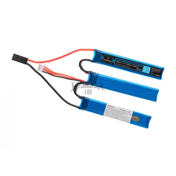 Lipo 11.1V 1000mAh 25C Split Type [Nimrod]