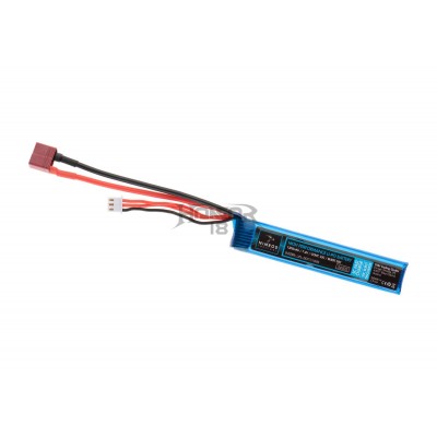 Lipo 7.4V 1300mAh 25C Buffer Tube Type T-Plug