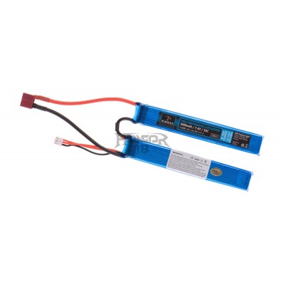 Lipo 7.4V 2000mAh 25C Twin Type T-Plug