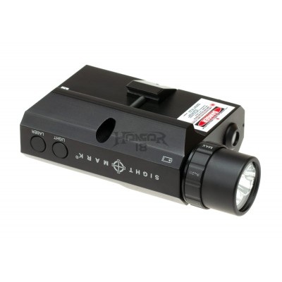 LoPro Combo Flashlight VIS/IR and Green Laser