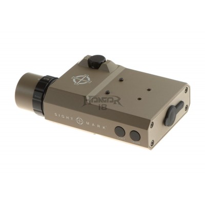 Lanterna LoPro Combo VIS/IR e Laser Verde [Sightmark]