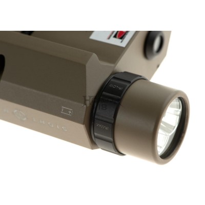 Lanterna LoPro Combo VIS/IR e Laser Verde [Sightmark]