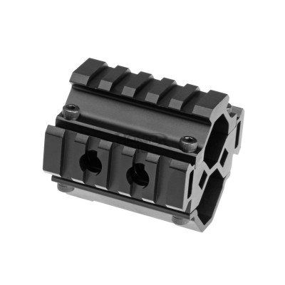 Triple Rail Shotgun Barrel Mount 5-Slot