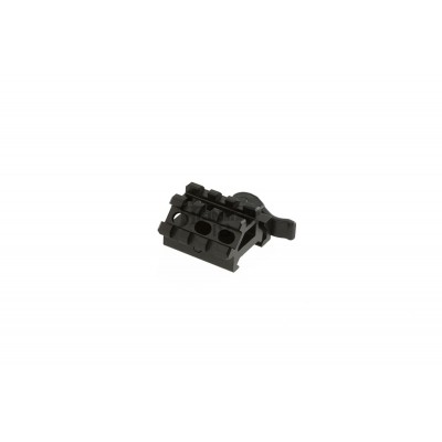 QD Angle Mount Trilho Duplo 3 Slots [Leapers]