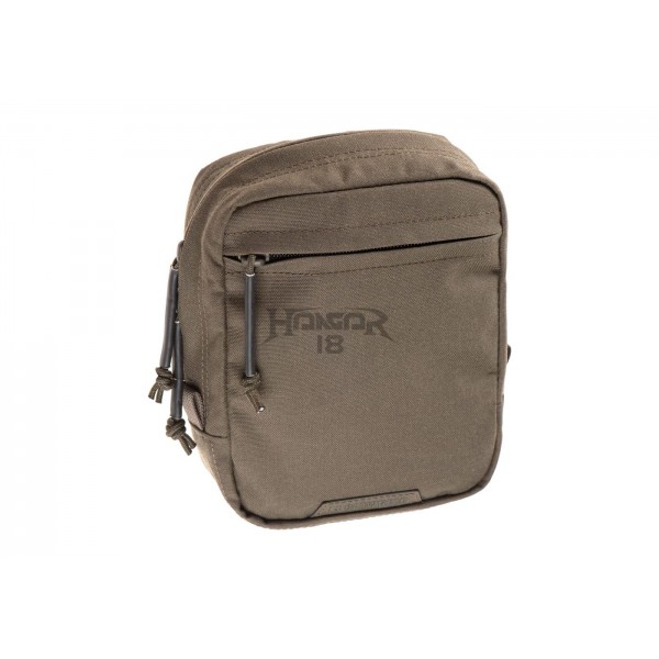 Bolsa utilitária vertical média com zíper [Clawgear]