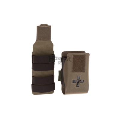 Bolsa para kit de primeiros socorros individual horizontal pequena cortada a laser [Warrior]