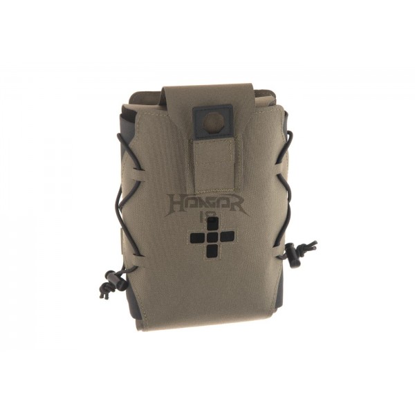 Laser Cut Large Horizontal Individual First Aid Kit Pouch [Warrior]