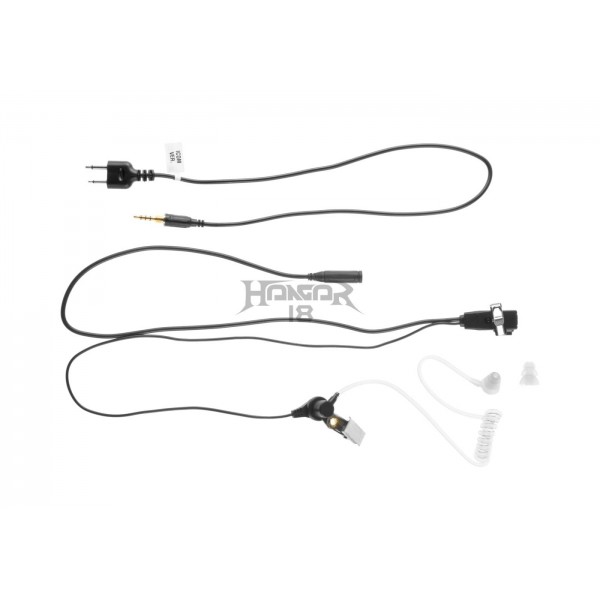 Conector ICOM para fone de ouvido acústico estilo FBI [Z-Tactical]