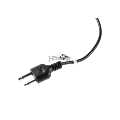 Conector ICOM para fone de ouvido acústico estilo FBI [Z-Tactical]