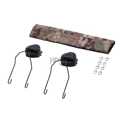 Conjunto de adaptadores de trilhos para capacete tático para SRD [Z-Tactical]