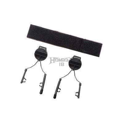 Conjunto de adaptadores de trilhos para capacete tático para Comtac I&ampII [Z-Tactical]