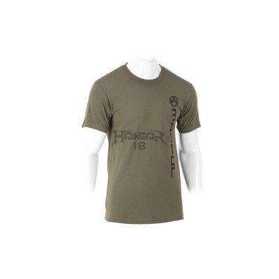 Camiseta de algodão com logo verde [Magpul]