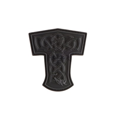 Thors Hammer Dragon Rubber Patch