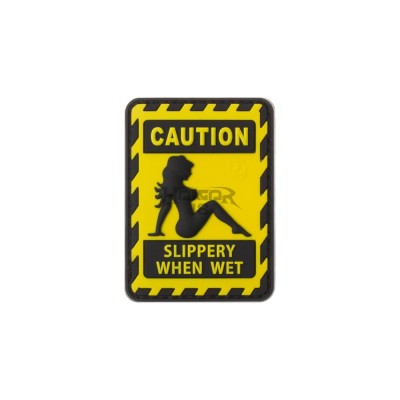 Slippery when Wet Rubber Patch