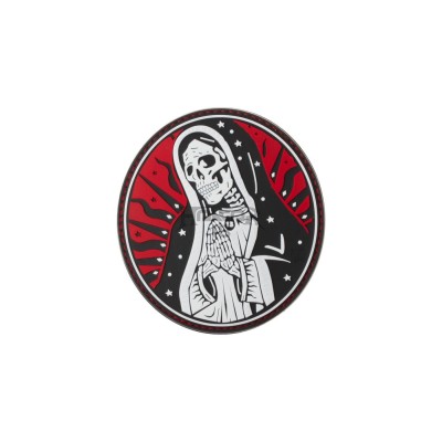 Santa Muerte Rubber Patch