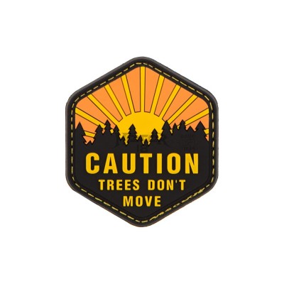 Trees Don't Move Rubber Patch