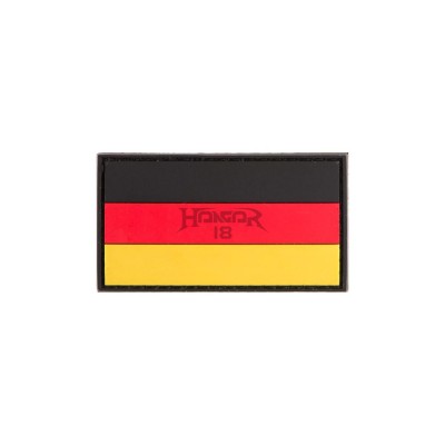 German Flag Blank Rubber Patch