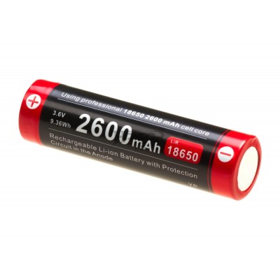 18650 Battery 3.7V 2600mAh Micro-USB