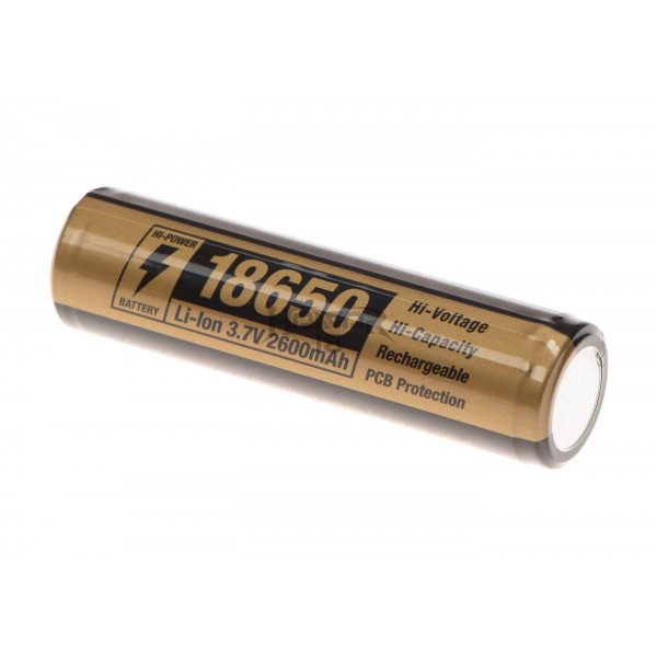 18650 Battery 3.7V 2600mAh [Clawgear]