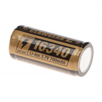 16340 Battery 3.7V 700mAh