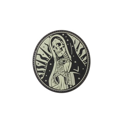 Santa Muerte Rubber Patch