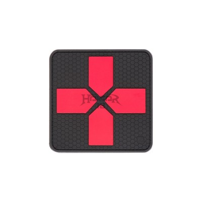 Big Red Cross Medic Rubber Patch