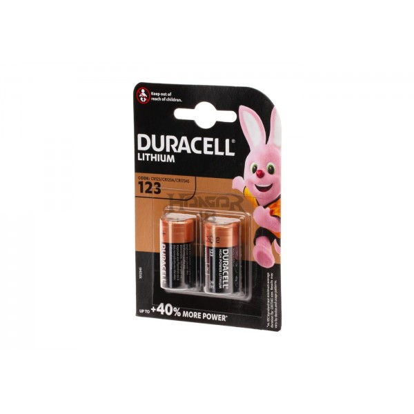 CR123 2 peças [Duracell]