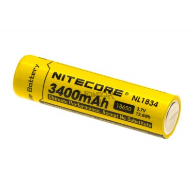 NL1834 18650 Battery 3.7V 3400mAh