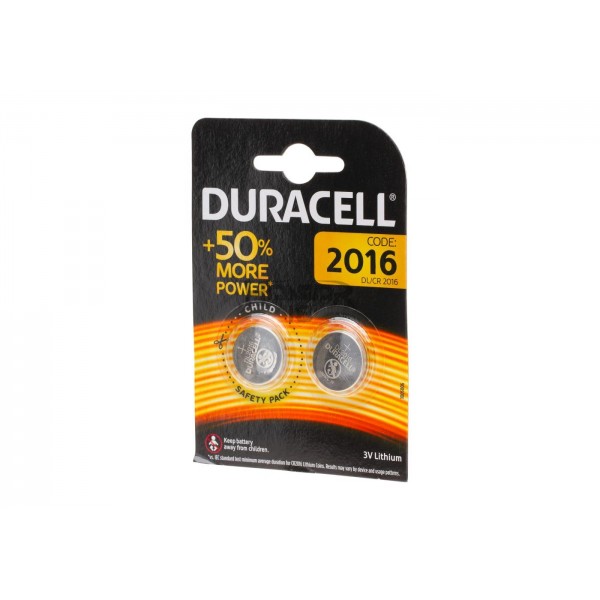 CR2016 2 peças [Duracell]