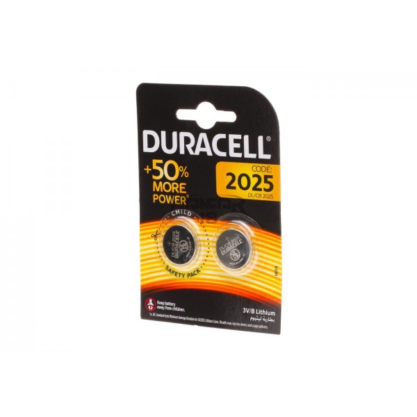 CR2025 2 peças [Duracell]