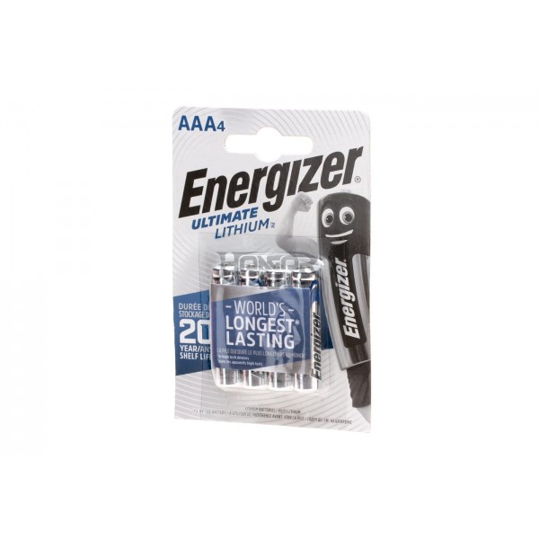 AAA Ultimate Lítio 4 peças [Energizer]