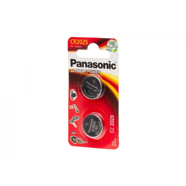 CR2025 2pcs [Panasonic]