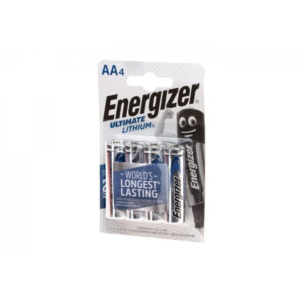 AA Ultimate Lithium 4 peças [Energizer]